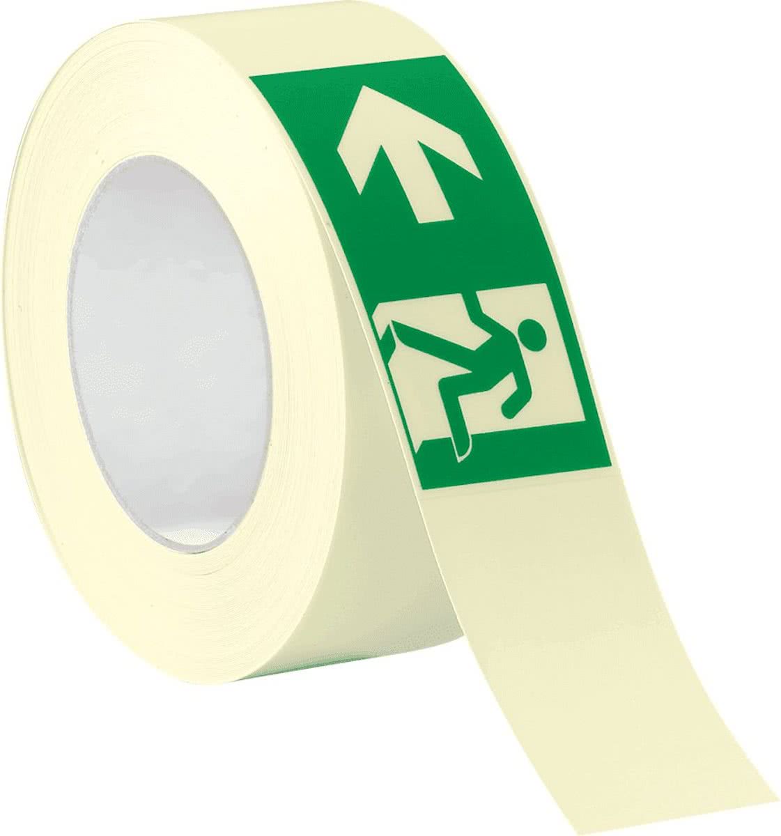 PERMALIGHT Power tape met pictogram vluchtweg links